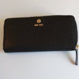 Nine West Lockup Zip Around Wallet